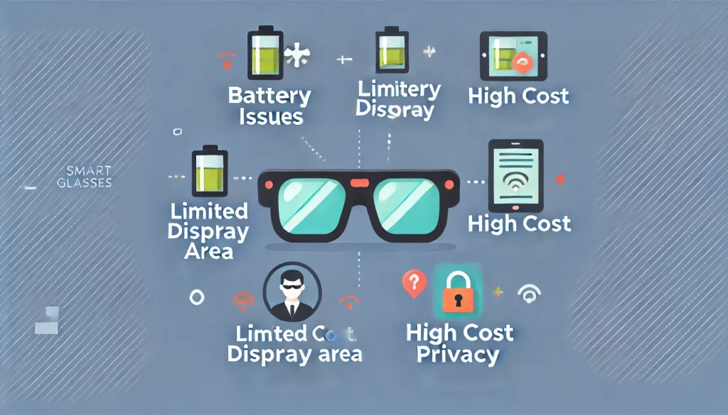 スマートグラスの弱点は何ですか？課題と現状