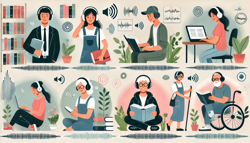 オーディオブックはどんな人におすすめなのか？