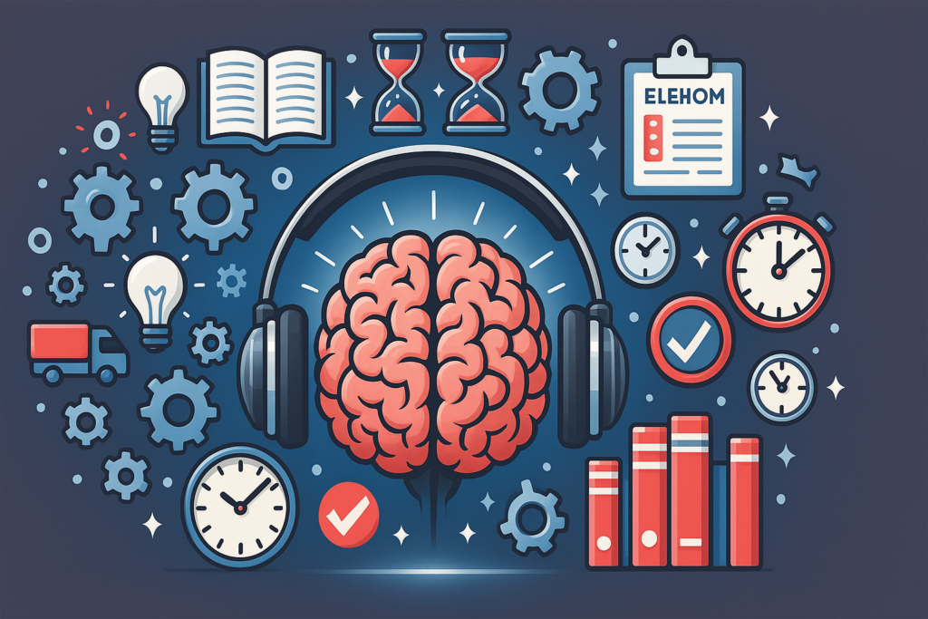 オーディオブックは脳にも効果的な学習ツール