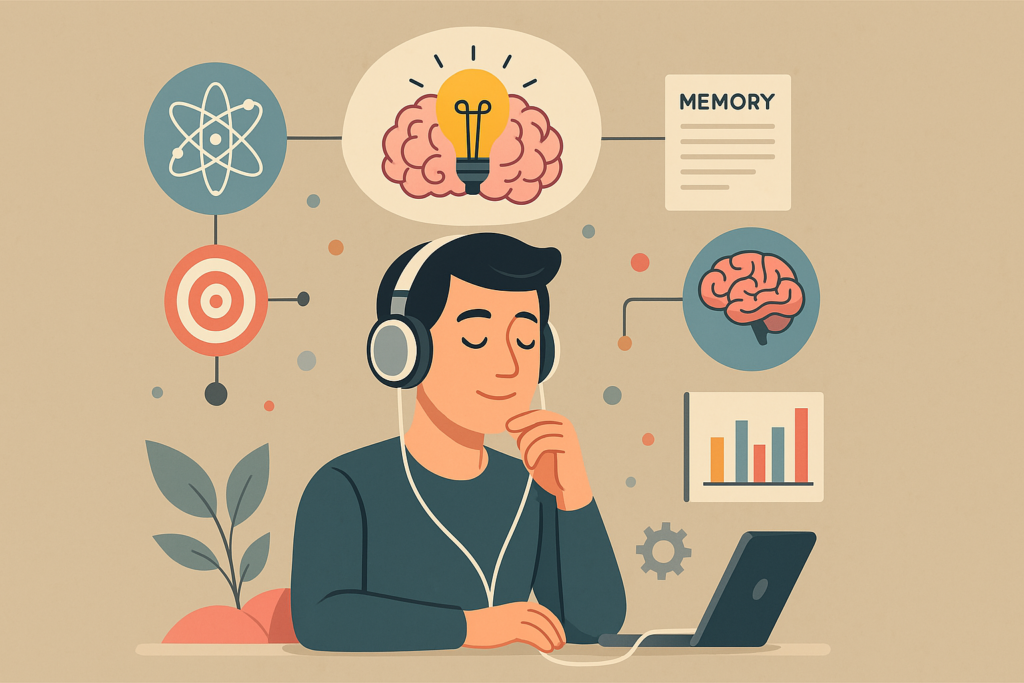 オーディオブックは記憶に残りますか?