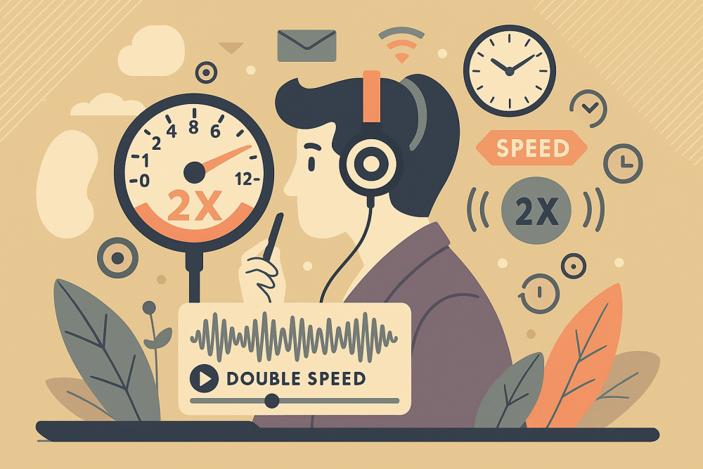 効果的に倍速で聴くための方法