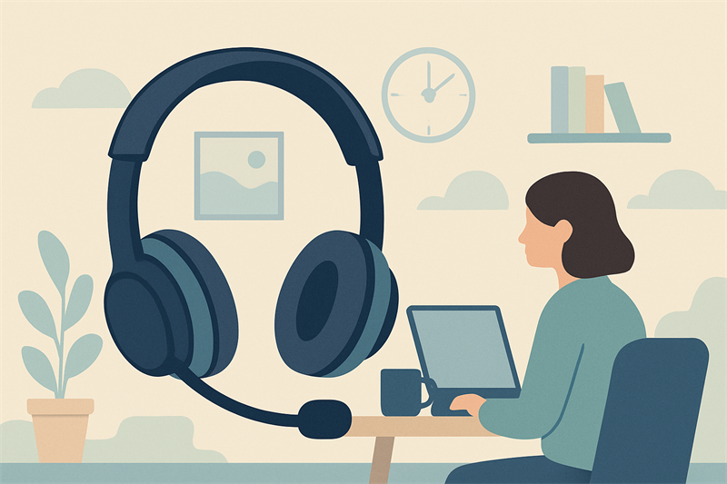 在宅勤務が当たり前の今、ヘッドセットは必需品に