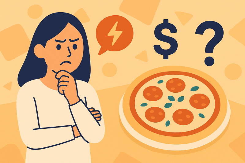 なぜデリバリーピザは『高い』と感じるのか