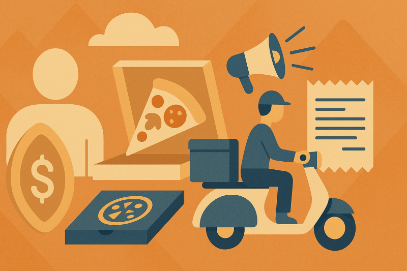 価格に影響するデリバリーピザの裏事情