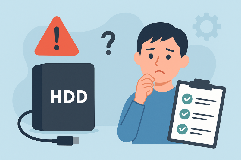 外付けHDDの扱い方