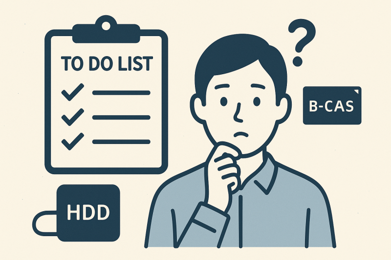 テレビ買い替え、意外と忘れがちな“やること”リスト