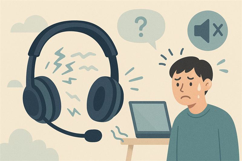 音が悪い・マイクがこもる…会話のストレス