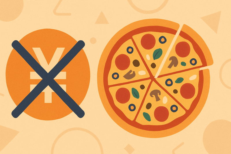 ピザが高い？その理由を知れば納得できる！