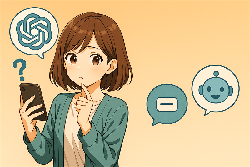 AIチャットアプリ、どれが本当に使える？迷っているあなたへ