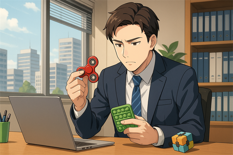 フィジェットトイが注目される理由