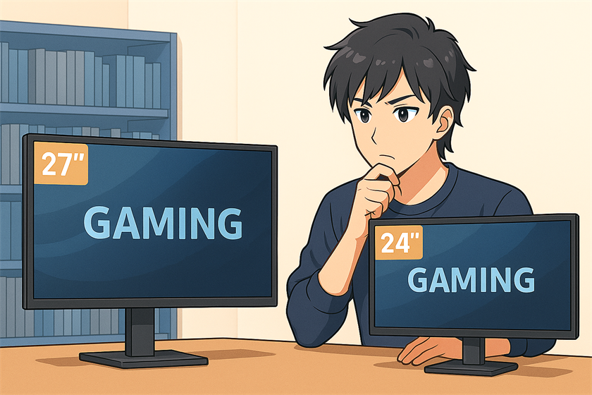 ゲーミングモニターの平均サイズと現状