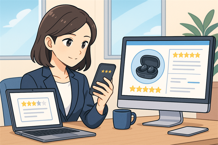 レビュー評価も◎！日本で買える安心の製品