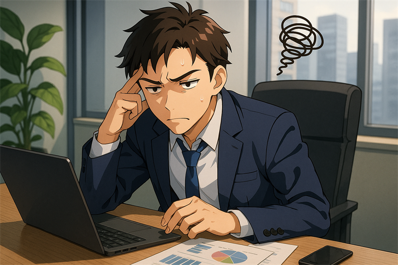 大人もストレスで悩んでいる！集中力が続かない、気が散る…