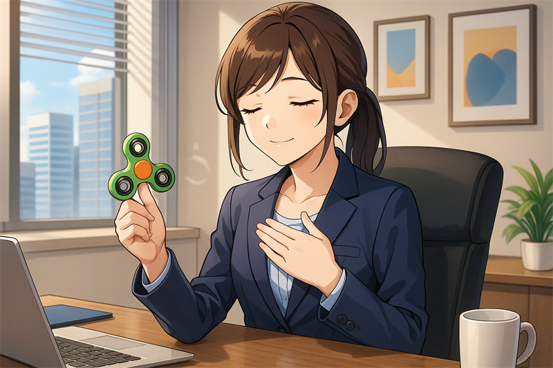 フィジェットトイの効果とは？集中力・ストレス軽減・リラックス