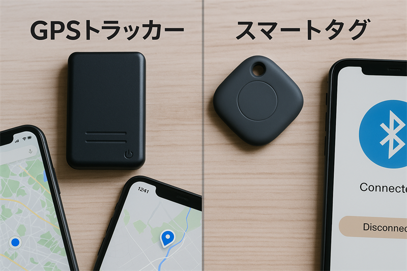 GPSトラッカーとスマートタグの違いを徹底解説