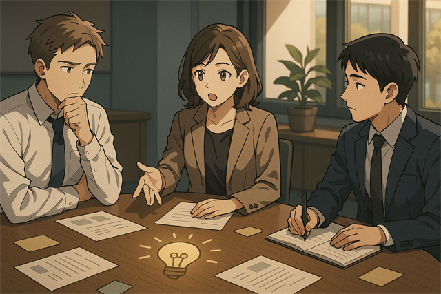 アイデア出しに新しい視点を