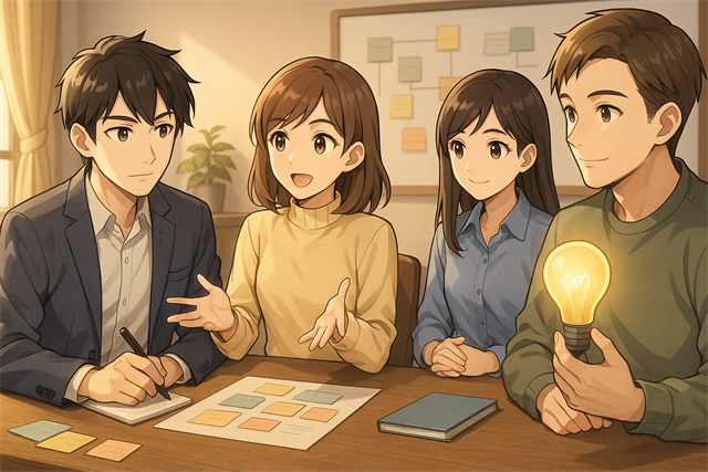 ロールプレイ法で発想力を広げよう