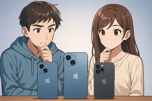 他のiPhone世代との比較