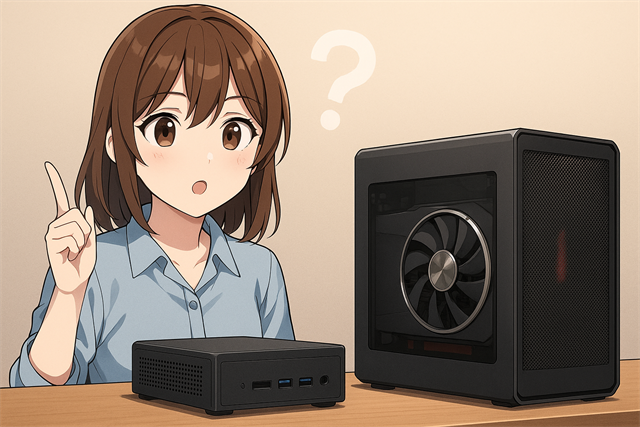 小型でもグラフィック性能をあきらめたくないあなたへ