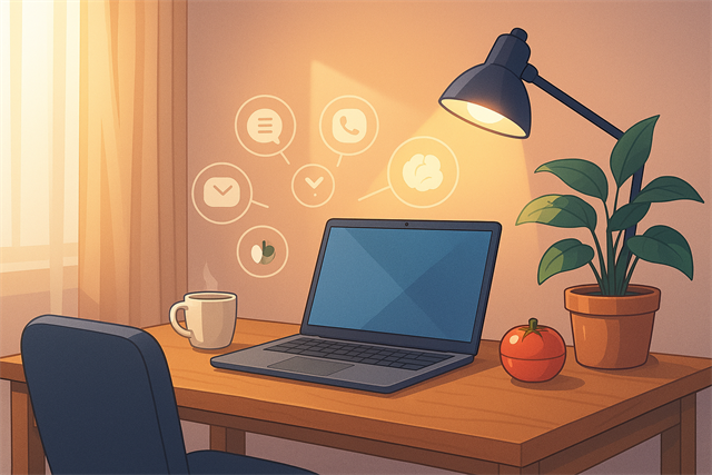 集中力を高めるための環境づくり