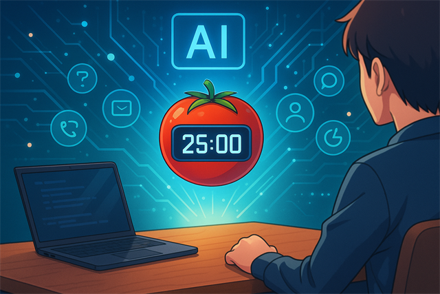 AIを活用した最新ポモドーロタイマー