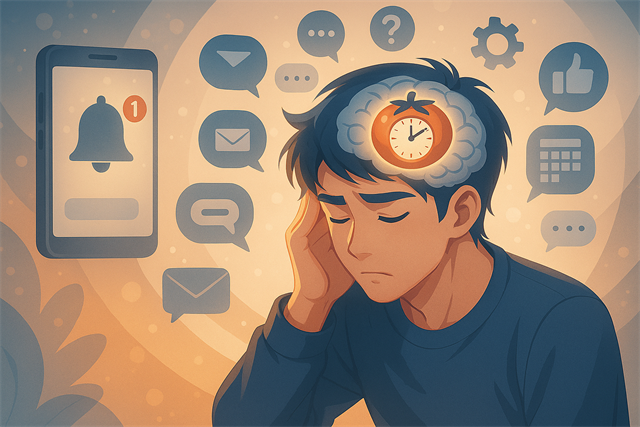 集中できない現代人の脳構造